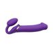 Безремінний страпон з вібрацією Strap-On-Me Vibrating Violet XL, діам. 4,5 см, пульт ДК, регульовани SO3827 фото 6 Safeyourlove