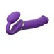 Безремінний страпон з вібрацією Strap-On-Me Vibrating Violet XL, діам. 4,5 см, пульт ДК, регульовани SO3827 фото 1 Safeyourlove