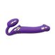 Безремінний страпон з вібрацією Strap-On-Me Vibrating Violet XL, діам. 4,5 см, пульт ДК, регульовани SO3827 фото 4 Safeyourlove