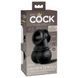 Насадка для страпона "мошонка с вибрацией" Pipedream King Cock Elite черная PP22710 фото 6