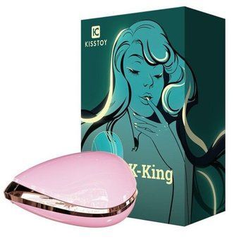 Вакуумний стимулятор Kistoy K-King, Pink