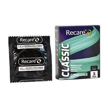 Презервативи Holographic Recare Classic Condoms 3 шт, класичні SX3328 SafeYourLove
