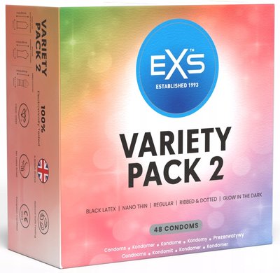 Упаковка 48 шт EXS VARIETY PACK 2 UCIU001182 SafeYourLove