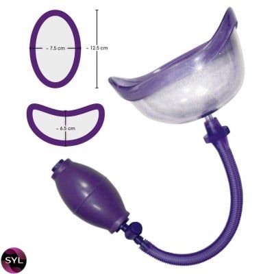 Вакуумная вагинальная помпа Bad Kitty Vagina Sucker, фиолетовая 5288110000 фото