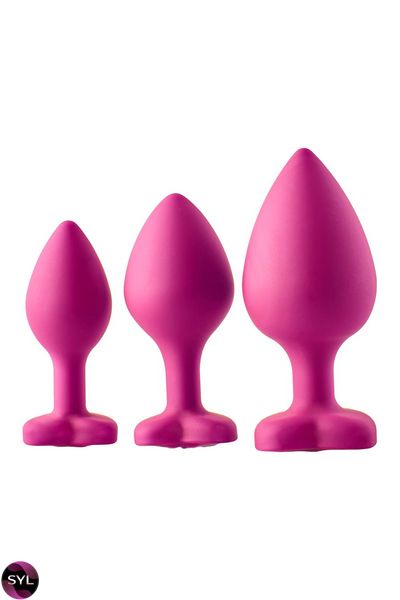 Набір анальних пробок Dream Toys FLIRTS PINK DT21883 SafeYourLove