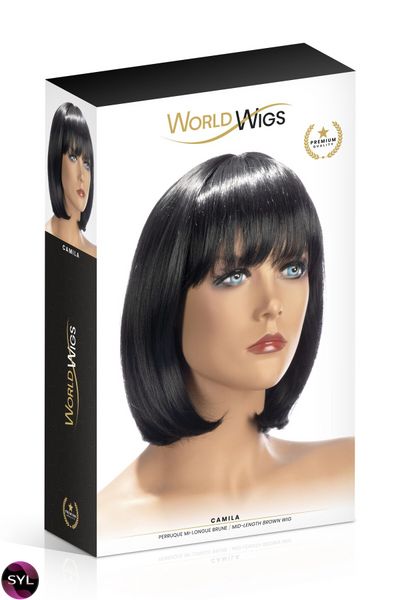 Парик World Wigs CAMILA MID-LENGTH BROWN SO4690 фото