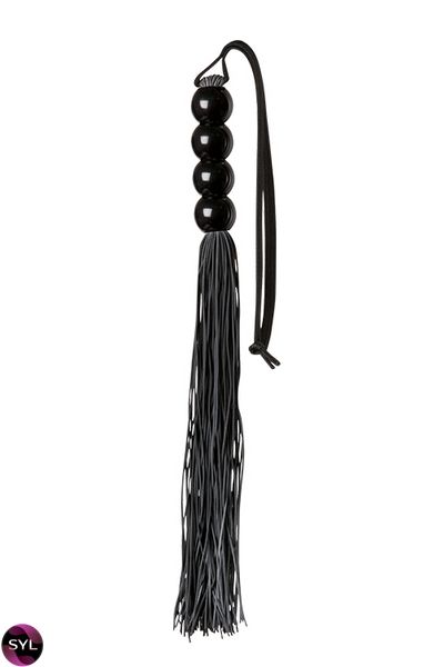 Флогер GP SILICONE FLOGGER WHIP BLACK, Черный T520083 SafeYourLove