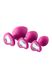 Набір анальних пробок Dream Toys FLIRTS PINK DT21883 фото 1 Safeyourlove