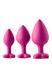 Набір анальних пробок Dream Toys FLIRTS PINK DT21883 фото 3 Safeyourlove