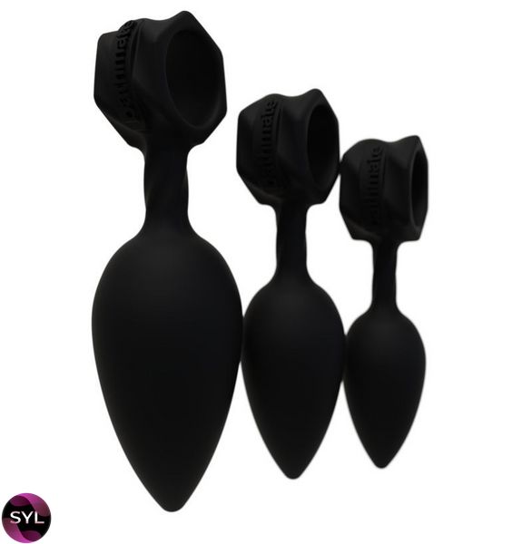 Набір анальних пробок Bathmate Anal Training Plugs, діаметр 2,5 см - 3,1см - 3,8см SO3359 SafeYourLove