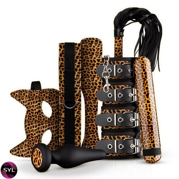 Набір BDSM аксесуарів Panthra Gato 8-piece set SO5118 SafeYourLove