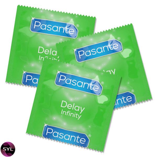 Презервативи з пролонгатором Pasante Delay/Infinity UCIU000515 SafeYourLove