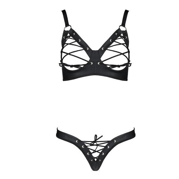 Комплект из экокожи Passion Celine Bikini SO6400 фото