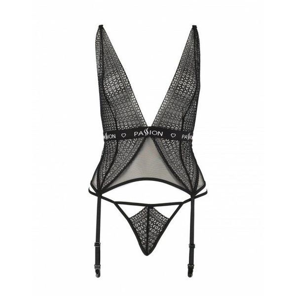Passion MIRAJANE CORSET, Black, 2XL/3XL