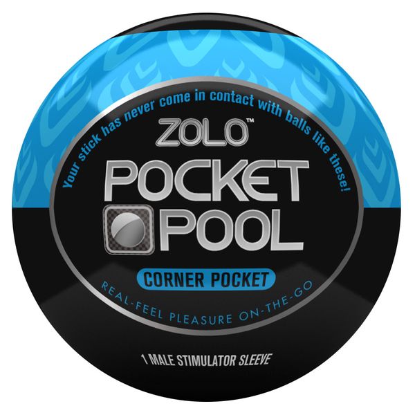 Мастурбатор ZOLO POCKET POOL CORNER POCKET T670013 фото