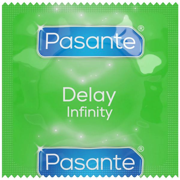 Prezerwatywy z przedłużaczem Pasante Delay/Infinity