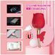 Вакуумный стимулятор клитора с вибрацией в виде розы Rose Flirting BS260136 фото 10