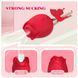 Вакуумный стимулятор клитора с вибрацией в виде розы Rose Flirting BS260136 фото 6