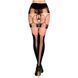 Open access tights Ballerina's Secret BS104 (20/50 den) with pattern, black, L/XL