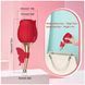 Вакуумный стимулятор клитора с вибрацией в виде розы Rose Flirting BS260136 фото 12