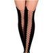 Open access tights Ballerina's Secret BS104 (20/50 den) with pattern, black, L/XL