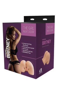 Мастурбатор реалістичний вагіна та анус Dreamtoys The Girl Next Door Britney з функцією тверка DT22170 SafeYourLove