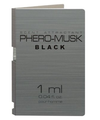 Духи с феромонами мужские Phero Musk Black, 1ml A71075 фото