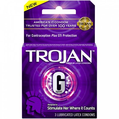 Упаковка 3шт Trojan G Spot UCIU000508 фото