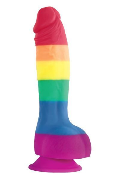 Фаллоимитатор Радуга NS Novelties Colours Pride Edition на присоске 280285NN фото