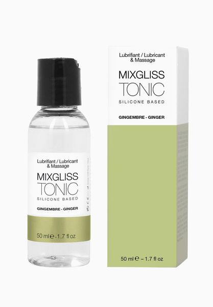 Lubrykant na bazie silikonu MixGliss TONIC - GINGEMBRE (50 ml) o aromacie imbiru