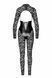 Комбинезон Noir Handmade F299 Enigma lace catsuit with underbust bodice, размер S SX0231 фото 6
