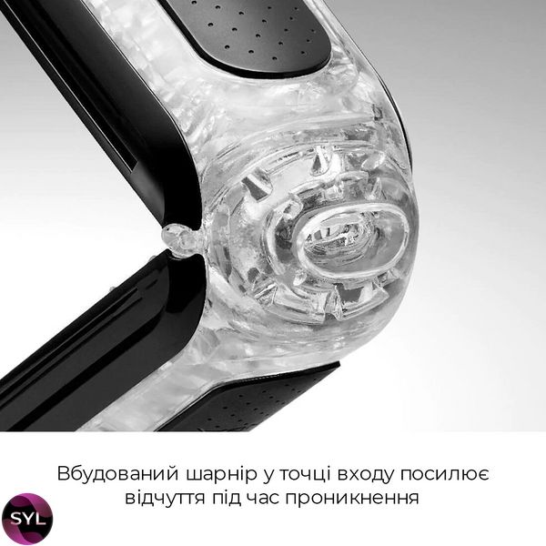 Мастурбатор Tenga Flip Zero Black, змінна інтенсивність стимуляції, розкладний SO2009 SafeYourLove