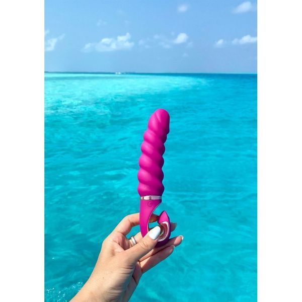 Вібратор рельєф Gjack mini gvibe, 19 х 3,5 см FT10868 SafeYourLove