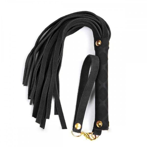 Флоггер DS Fetish Leather flogger S black 292400123 фото