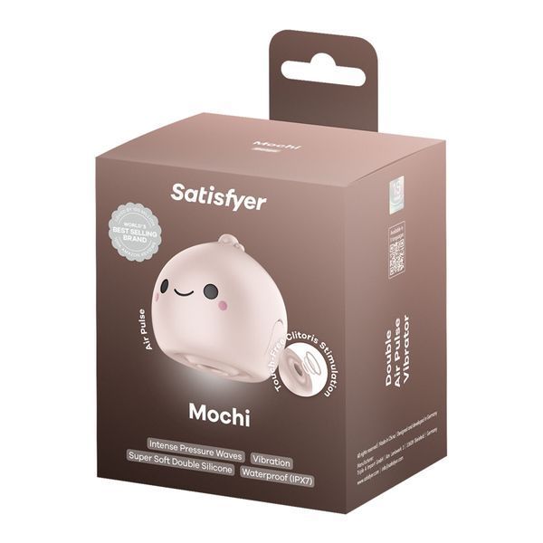 Vacuum clitoral stimulator Satisfyer Mochi Beige