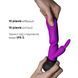 Вібратор з обертанням стовбура Adrien Lastic Mini Bonnie з петелькою для пальчика AD10861 фото 3 Safeyourlove
