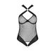 Сетчатый боди с халтером Amanda Body black - Passion SO5315 фото 3