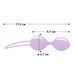 Fun Factory SMARTBALLS DUO vaginal balls, 2 pcs, diameter 3.2 and 3.6 cm, color LILAC