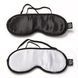 A set of soft blindfolds "don't peep!", Black /, Black