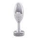 Металева анальна пробка DOXY Butt Plug RIBBED, ребриста, діаметр 3,3 см SO8031 фото 1 Safeyourlove