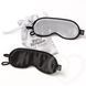 A set of soft blindfolds "don't peep!", Black /, Black