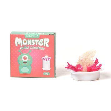 Насадка на член Recare Turquoise Monster Spike Condom (презерватив з вусиками) SX3355 SafeYourLove