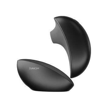 Вакуумний кліторальний смарт-стимулятор Svakom Pulse Galaxie Midnight, проєктор зоряного неба SO9678 SafeYourLove