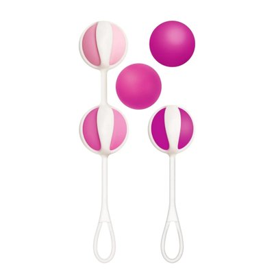 Вагинальные шарики Geisha Balls 3 - Розовые FT10493 фото