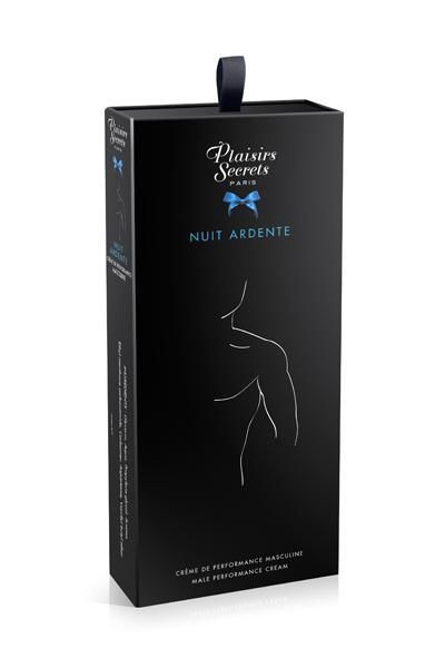 Ekscytujący krem ​​do penisa Plaisirs Secrets Nuit Ardente (60 ml), można stosować na łechtaczkę