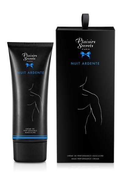 Ekscytujący krem ​​do penisa Plaisirs Secrets Nuit Ardente (60 ml), można stosować na łechtaczkę