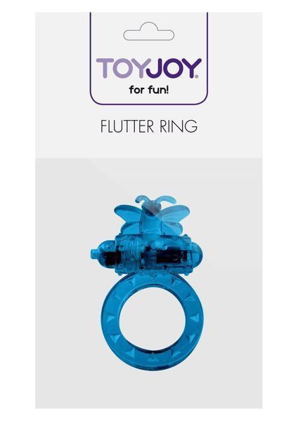 Pierścień na penisa Toy Joy w kształcie motyla, z wibrującą kulką, 4,5 cm