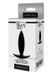 Anal plug BOOTYFUL XTRA SMALL 3.5 INCH. BLACK, Black