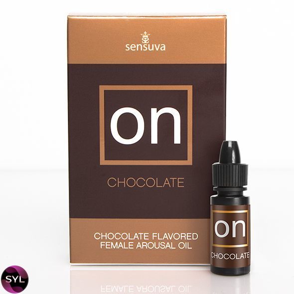 Збуджувальні краплі для клітора Sensuva ON Arousal Oil for Her Chocolate (5 мл) зі смаком шоколаду SO3166 SafeYourLove