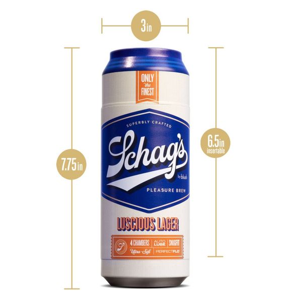 Мастурбатор Schag’s by Blush - Luscious Lager Masturbator - Frosted SO8840 SafeYourLove